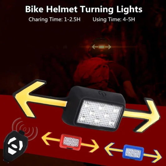 🚴Biciclete Casca de bicicletă Turn Signal Light✨