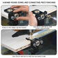 🔥 Unelte utile Hot Sale🔥3 în 1 Unelte de găurire reglabile pentru prelucrarea lemnului de găurire Locator Puncher Tools
