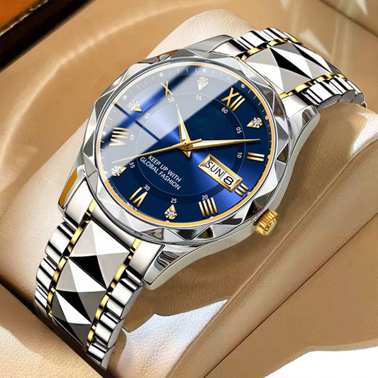 🎁2024 Anul Nou Hot Sale🎁 Rezistent la apă Top Brand de lux de lux Omul de ceas de mână cu Luminous